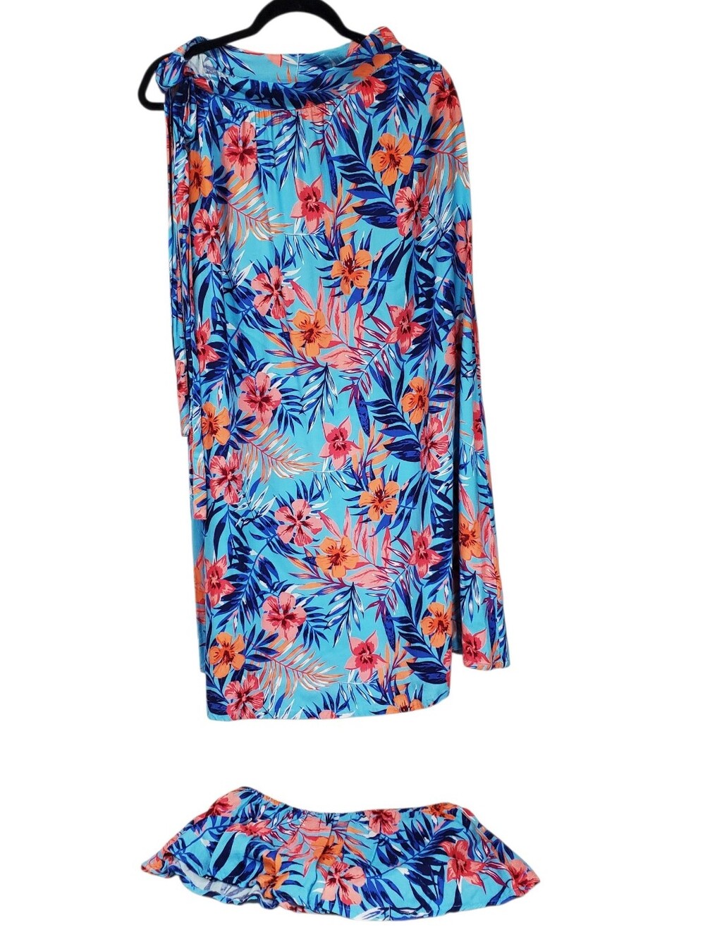 Victoria's Secret Lascana Bandeau And Skirt Tropical Mermaidcore Beach Cruise 2